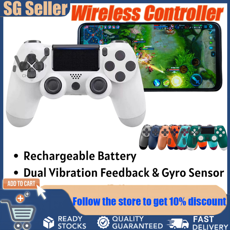 [SG Seller] PS4 Gaming Controller DualShock 4 Wireless Bluetooth PS 4 Game Joystick Controller Gamepad/ps4 controller